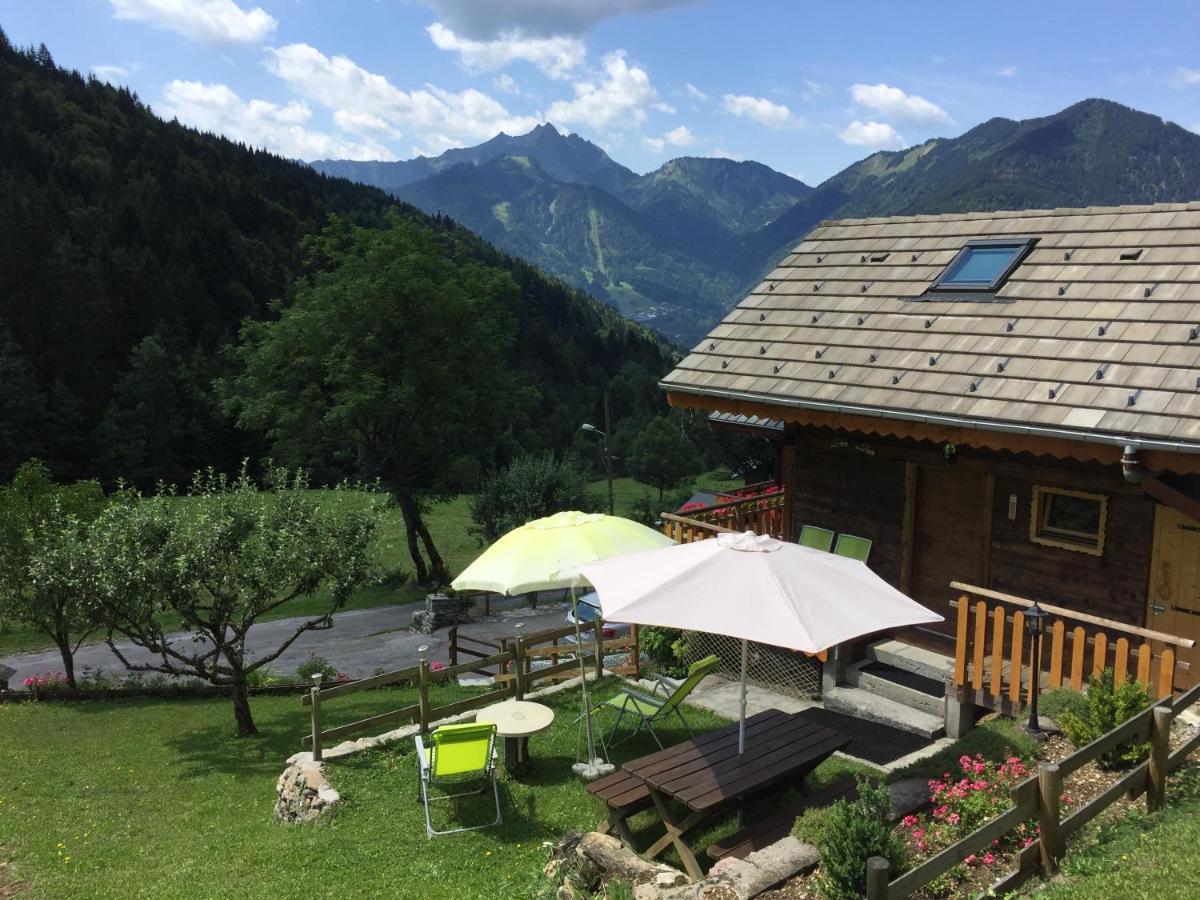 Chalet Fleur Des Neiges Saint-Jean-dʼAulps Екстериор снимка